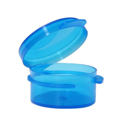 Customized logo 3ml 5ml 10ml PP Plastic Snack Small All-in-one Portable Flip Top Jar for Home Use